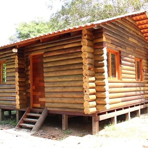 Casa de toras e troncos em Curitiba - Madera Brasil
