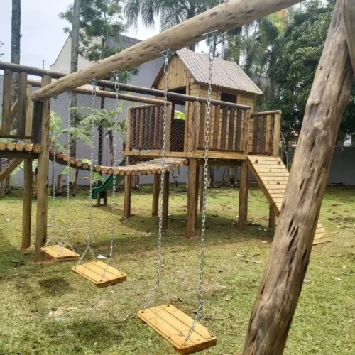 Playground em Curitiba - Madera Brasil