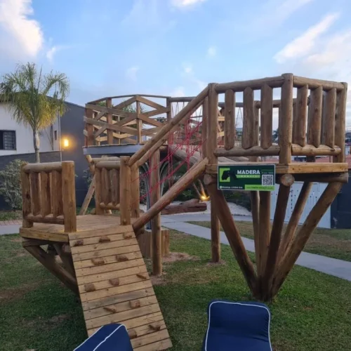 Playground em Curitiba - Madera Brasil